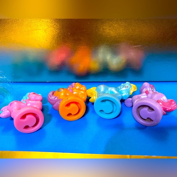 MY LITTLE PONY G1 80’s PETITE PONIES PRETTY N PEARLY PONIES & A PONY TAILS PONY - Picture 15 of 15